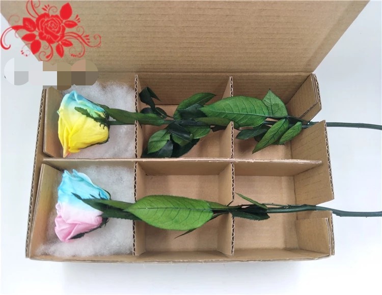 High-quality fresh preserved flowers ecuador long stem preserved rose wholesale gift
