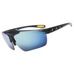 Windproof BSCI 134MM Rimless Sports Sunglasses 5 Lens Polarized Cycling