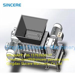 China custom Industrial Plastic Shredder Crusher Pulverizer Mixer Machine factory
