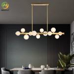 Nordic Word Restaurant Chandelier Simple Modern Creative Cafe Bar Magic Bean