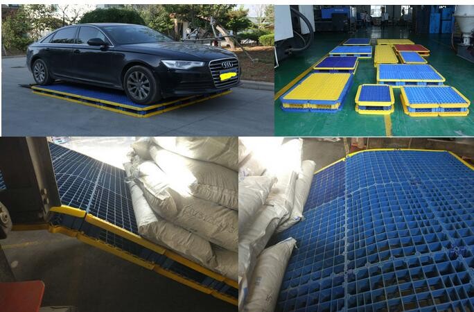Large size plastic pallet heavy duty spliced pallet for sale