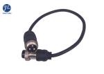 Weatherproof GX16 3 Pin Aviation Extension Cable For CCTV Audio Video Transmissi