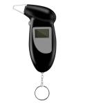 Police Car Digital Bactrack Alcohol Breathalyzer Keychain With Alkaline Battery