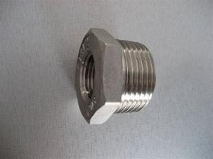 China Brass Fittings Bushing Welded UNS70600 NPT Thread Copper Pipe Fittings Bushing Forged Fittings factory
