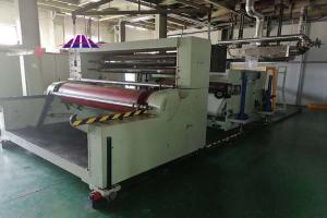 China 5.5KW 380V Non Woven Fabric Slitting Machine High Speed Automatic factory