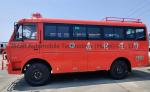 11r18 Tire Size Oil Field Crew Carrier Bus with Cummins Engine in Outdoor