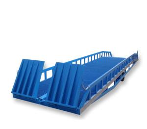 China 10t Mobile Dock Ramp Manual Lift factory