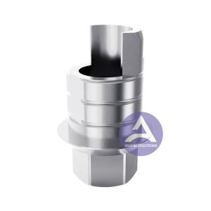 China MIS Seven® Internal Hexagon Titanium Ti-Base Abutment Compatible NP 3.5mm/ RP 4.5mm/ WP 5.7mm factory