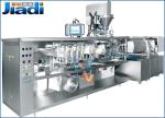 Vacuum Snack Food Packaging Machine , Rotary Packing Machine Air Consumption 0.5