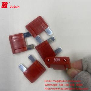China 60A Production Automotive Blade Fuses With PA66 Brass Material factory