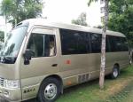 Selling 7m 30 seater Coaster bus price with Cummins engine/Japanese toyota isuzu