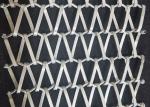 High Working Temperature Stainless Steel Flat Spiral Wire Link Conveyor Belt For