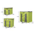 Foldable Square Aluminum Foil Insulated Lunch Cooler Bags