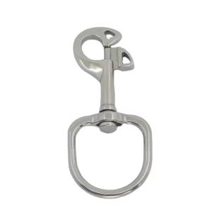 China Stainless Steel Butterfly Swivel Bolt Snap for Kayak Boat Paddle Leash factory