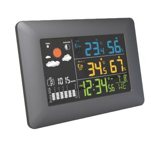 China Household Weather Station Thermometers Digital Home Weather Station With Barometer factory
