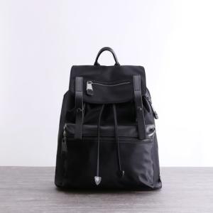 China 31cm Womens Waterproof Backpack Locomotive Oxford Fabric Backpack factory