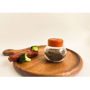 Customizable Glass Jar With Plastic Lid Capacity Customizable Refillable Glass