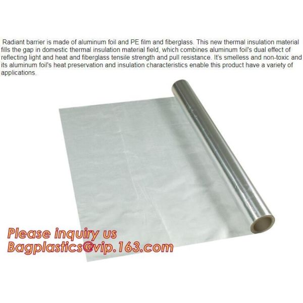 Aluminium laminated foil woven cloth vapor barrier lowes thermal insulation,foil