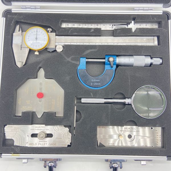 China 7pcs 1 Set Non Destructive Testing Equipment Visual Inspection Welding Inspect Depth Measurement factory