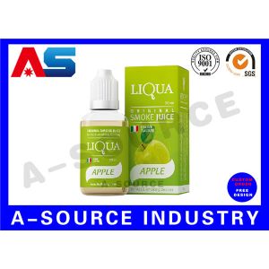 10ml Perfume Dropper Bottle Labels , Vial Box Custom Cosmetic Labels