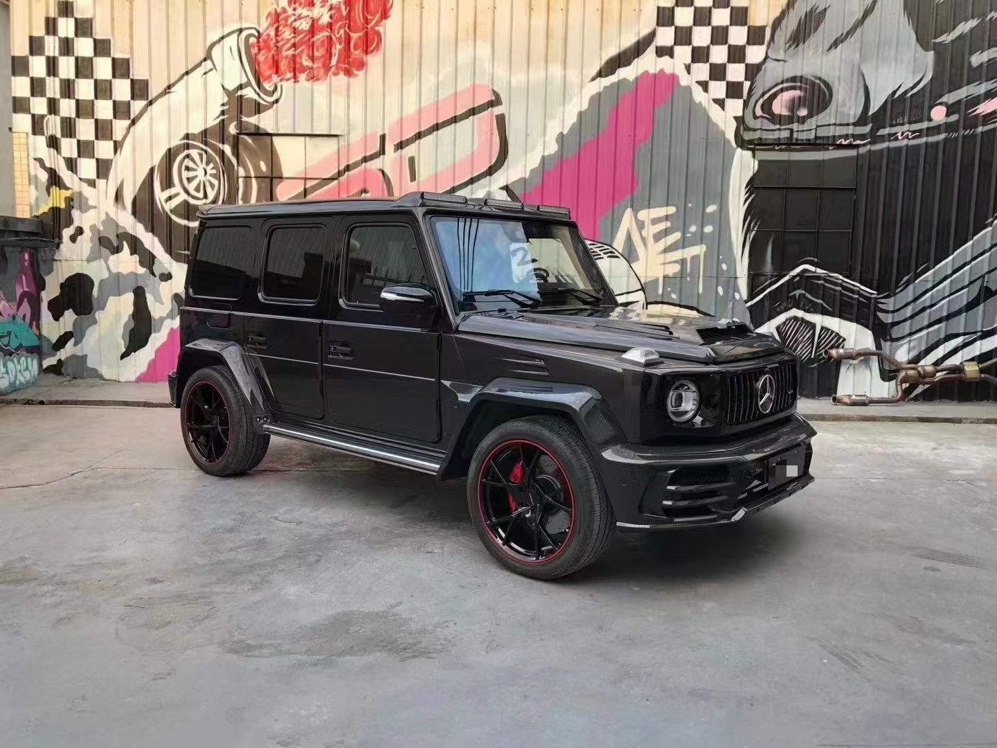 Auto Parts for Mercedes W464 G500 G550 G63 Body Kit W464 G500 G550 G63 Upgraded MSY Style Carbon Fiber Body Kit