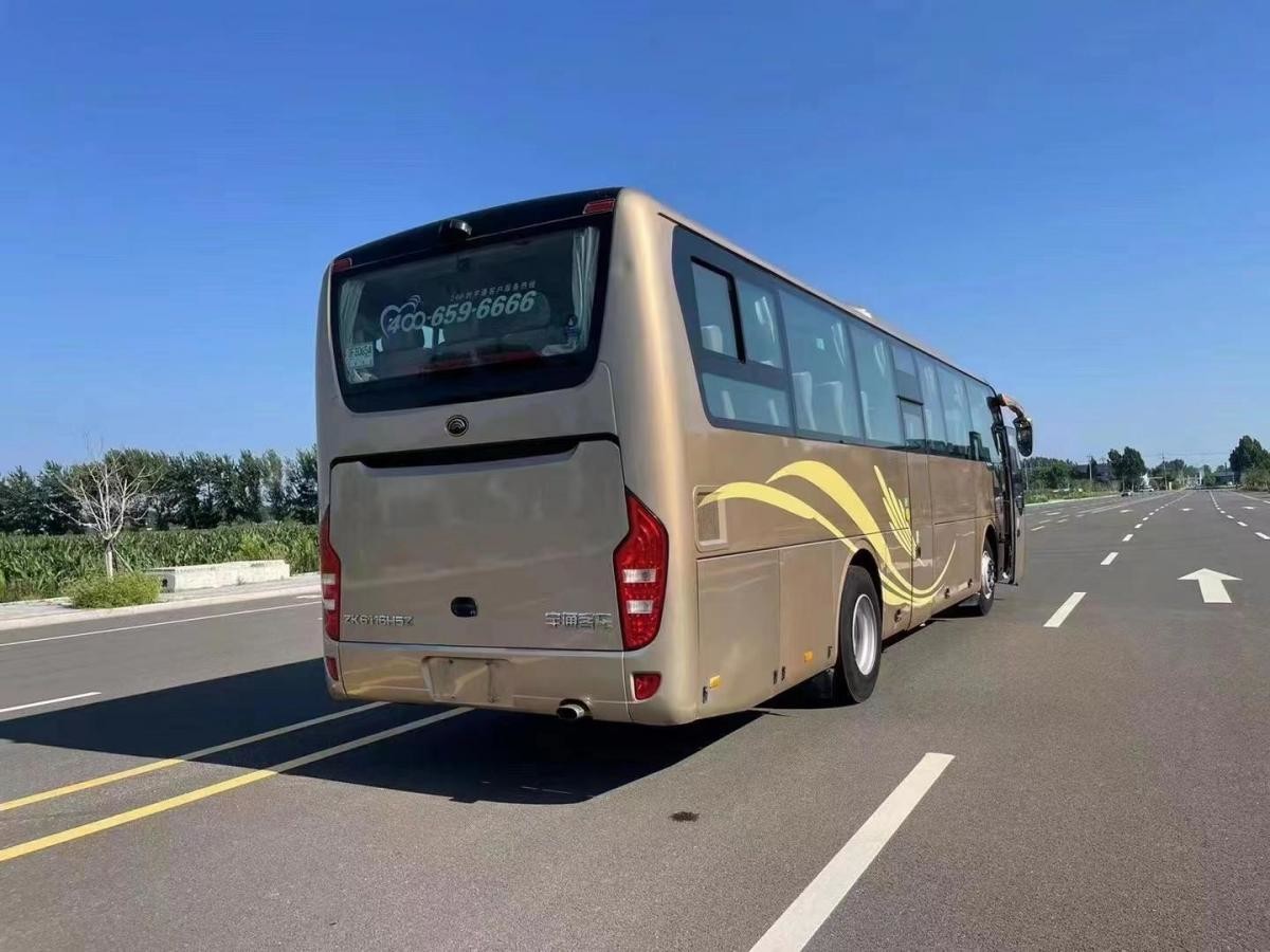 National Express Used Yutong Bus Passenger Transportation 50 Seats Second Hand