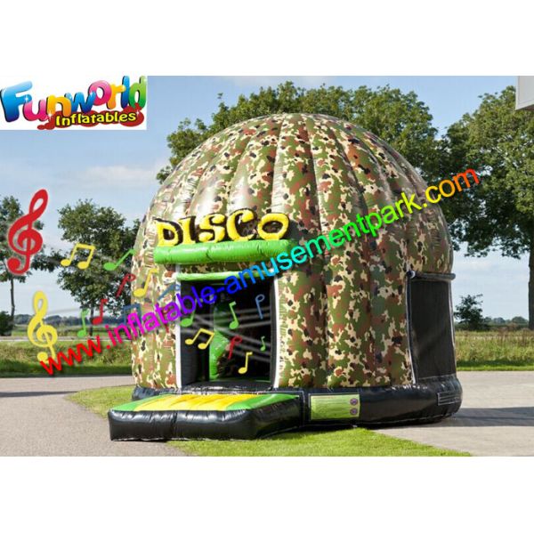 0.55mm PVC Tarpaulin Inflatable Army Disco Inflatable Disco Dome Fun