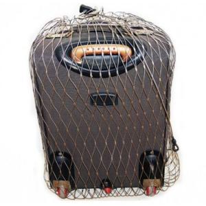 China Anti Theft Ss Wire Rope Mesh Bag Hand Woven Stainless Steel Bags factory