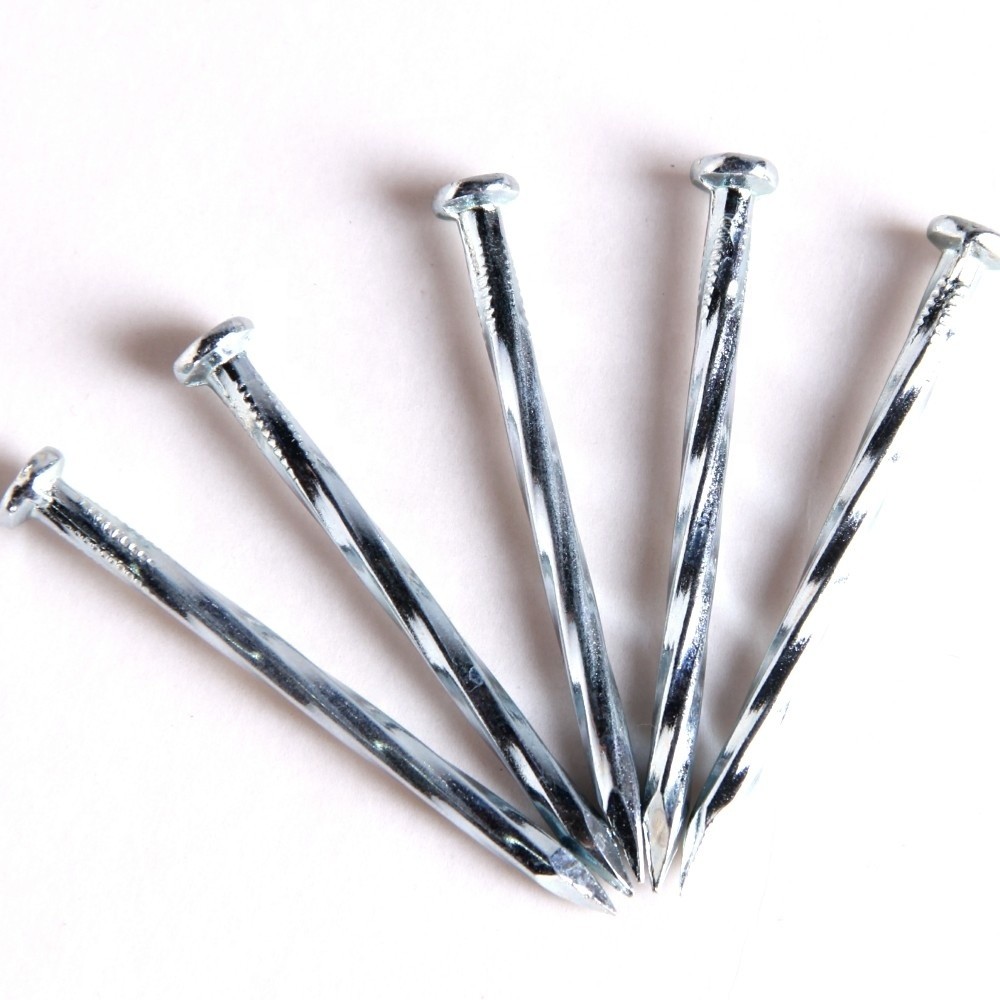 Building Steel Concrete Nails Bulk Packing / Box Packing