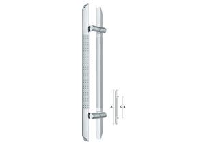 China Luxury Style Glass Door Pull Handles , UPVC Door Handles Elegant Outlook High Compatibility factory