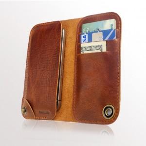China Leather Pouch Case for iPhone 4 4S factory