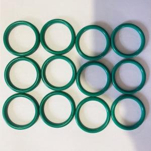 China FKM Green Sealing O Rings 70 - 90 Hardness For Fuel Injection Systems factory