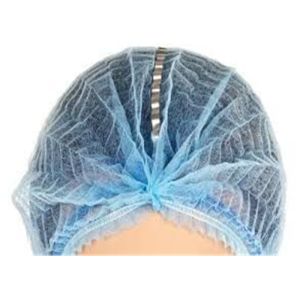 China Detectable Disposable Bouffant Surgical Caps , Disposable Hair Cover Non Woven on sale