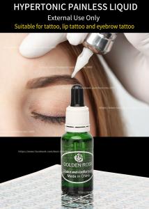 China Golden Rose Tattoo Anesthetic Solution / Numbing Lip Cream 20ml factory