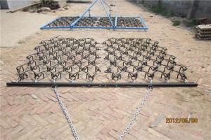 China Agricultural Drag Chain Harrow With 8'X4' 6'X4' 4'X4' For UK Market factory