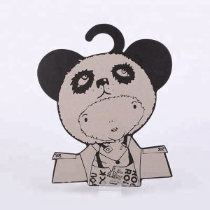 FSC Specially Shaped Paper Dog Clothes Hanger Custom Size Eco Friendly