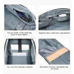 900D Single Layer Film 30L Waterproof Business TSA Lock Backpack 1kg