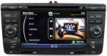 Ouchuangbo car autoradio DVD for Skoda Octavia S100 with Multimedia Stereo LCD