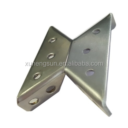 Silver Furniture Hardware Fittings Bed Sofa Couch Brackets Rail Hooks Bed Bracket Hinges