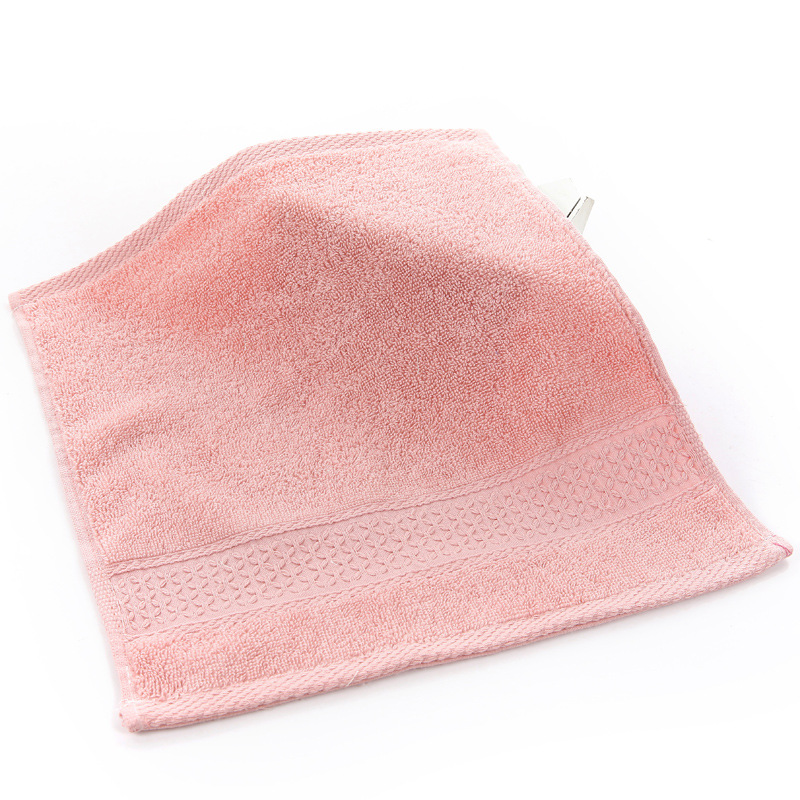 Home Hotel Spa Cotton Square Towels 34*34cm for Small Child and Infant Customized Size