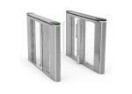 40P/ Min SS304 Acrylic Swing Turnstile Gate Brushless DC Motor 100W
