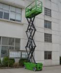 Electric Self Propelled Scissor Lift Table Aerial Working Platform 230kg Loading