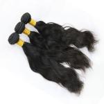 Clean Weft Natural Wave Virgin Hair , Virgin Peruvian Remy Natural Wave Hair