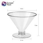 2020 Wholesale disposable round 135ML dessert cups pudding plastic cup eco