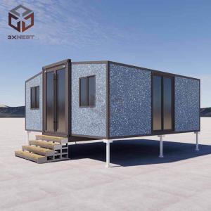 China 20ft Prefabricated Container Foldable House Wind Resistance Customized factory