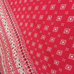 China Fashion Printed Rayon Fabric 105 - 110gsm Plain Style With 54/55&quot; Width factory