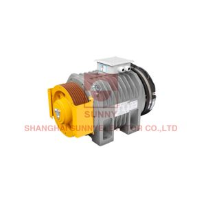 Elevator Gearless Traction Machine SN-ER1L 3500kg Max. Static Load Type