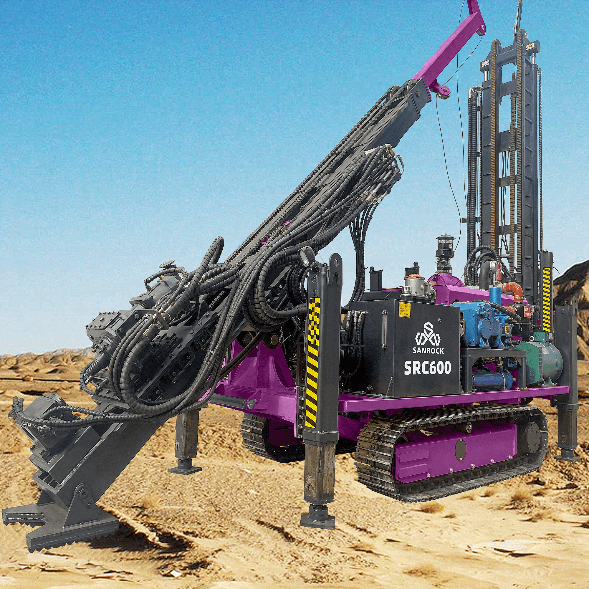 Core Sample Drilling Rig 180kw Hydraulic Drilling Equipment Diamond Drilling Machine