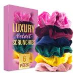 Vintage Other Silk Products 0.03kg 6cm Large Velvet Scrunchies