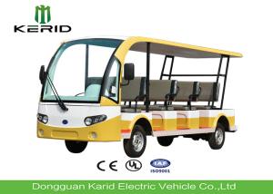 China 72V 7.5kW Long Range Electric Sightseeing Bus For Hotel / Resorts Reception factory